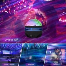 Northern Lights Galaxy Projection Lamp Gift Aurora Star Projector Night Lights