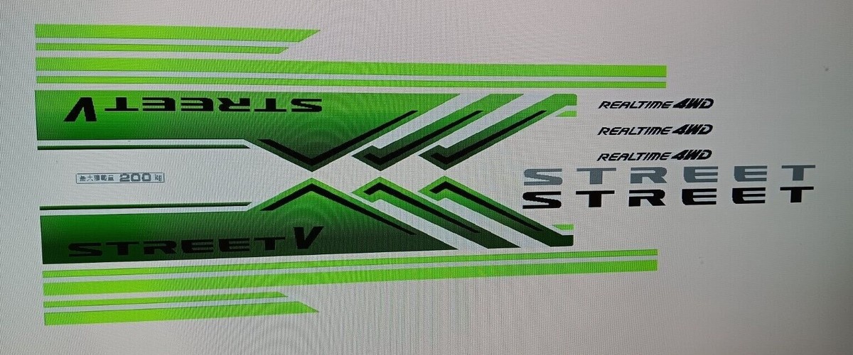 Graphics Decal Set fits Honda Acty Street V Van (Choice of