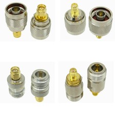 1pce Adapter N to SMA Male  Female RF Coaxial Connector Straight