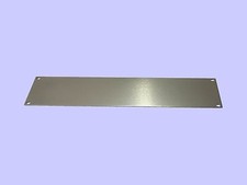 19" 2U Brushed Aluminum Rack Panel 50-1903C Clear Anodized Par Metal