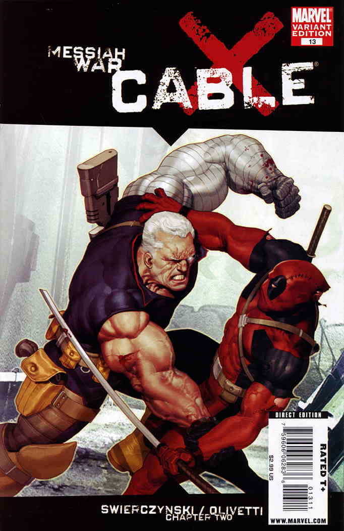 Cable (2nd Series) #13A VF/NM; Marvel | Messiah War 2 variant Deadpool ...