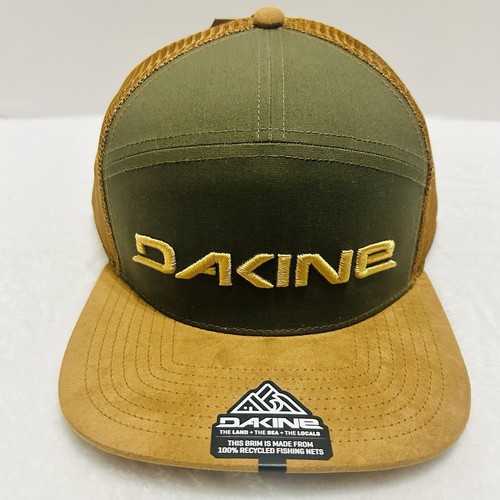 Gorra Dakine Arch Trucker Snapback Ajustable Verde Marrón Exterior Malla - Imagen 2 de 5