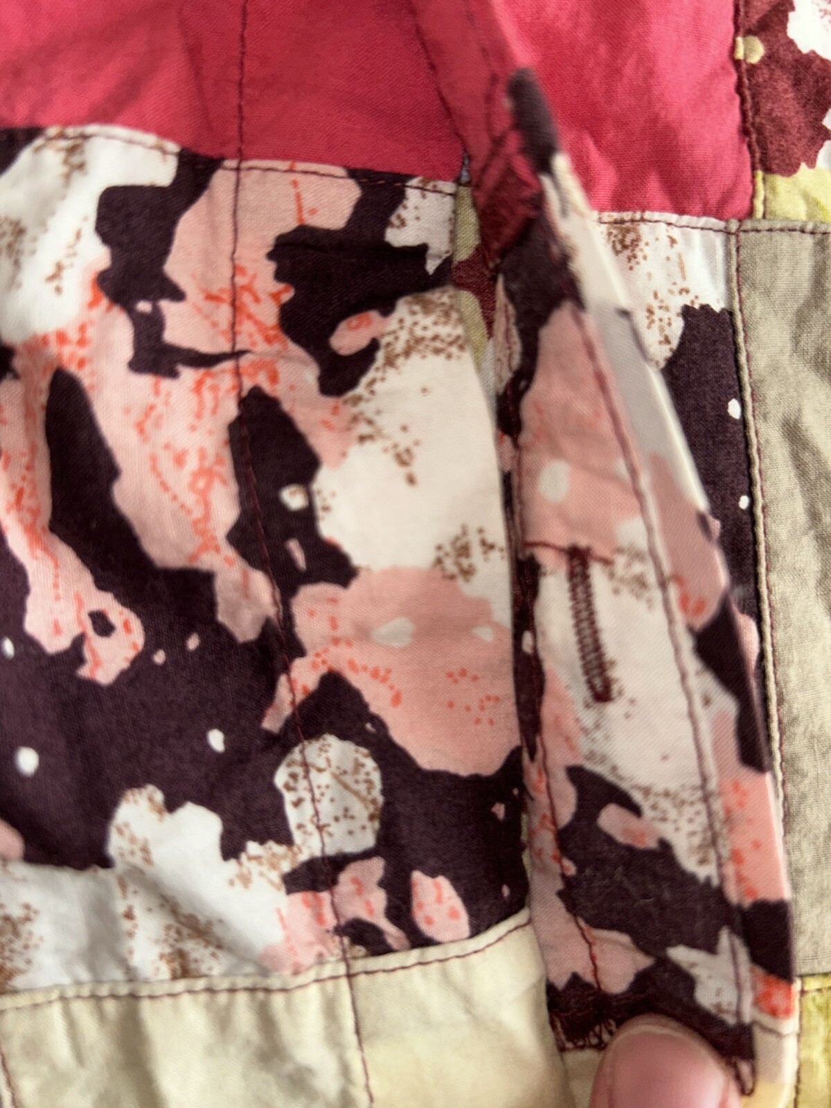 J. Crew Mens Allover Patchwork Button Down Casual… - image 5