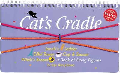 BrandNew Cat's Cradle Klutz Activity Kit Anne Akers Johnson come w loop ofString