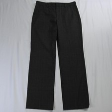 Express 32 x 32 Brown Glenn Plaid Producer Straight Dress Pants