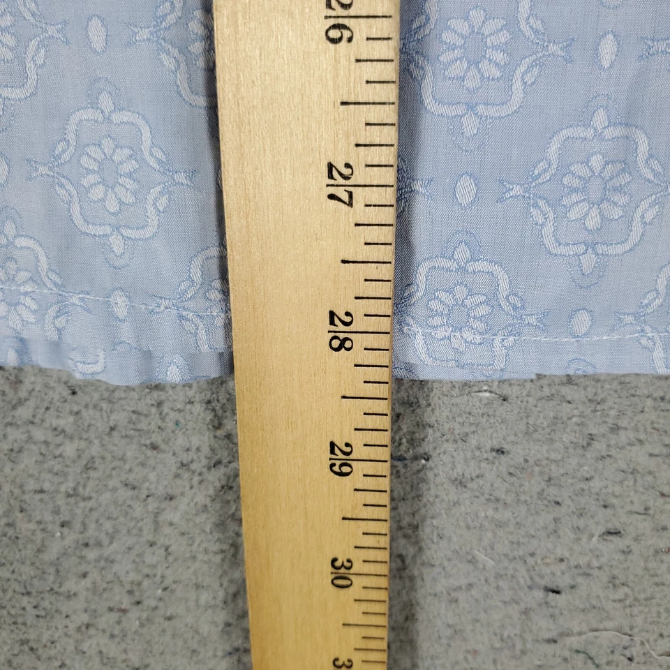 Camisa ETRO Para Hombre Talla 45 Azul Geométrica Hecha en Italia Manga Larga Abotonada * Foto 4 de 4