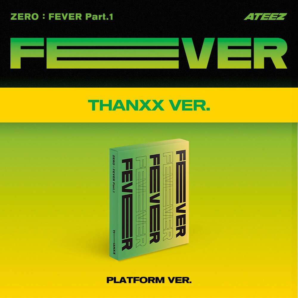 ATEEZ ZERO : FEVER Part.1 Platform ver QR+Photocard+Etc+Tracking
