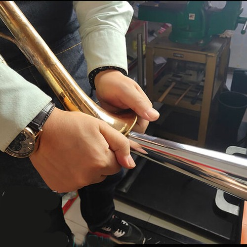 Trumpet Horn Tuba Saxophone Repair Tool Kit Part Metal Vice Roller Dent Repair eBay