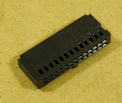 TE AMP 102387-6, 2.54mm Pitch, 26-Way, 2 Row, Fem, Straight, AM - New, Lot of 2
