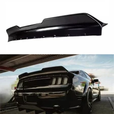 Ducktail Trunk Spoiler Wing Fits For Glossy Black Ford Mustang 5Gen S197 2005-09