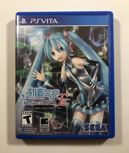 Hatsune Miku: Project DIVA F 2nd (Sony PlayStation Vita, 2014) Ships Today