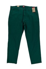 NEW Levi's Strauss XX Chino Relaxed Taper Stretch Mens Pants Flat Front Green
