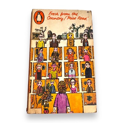 Penguin Book Miss Read Fresh From the Country Orange Spine VINTAGE 1970  