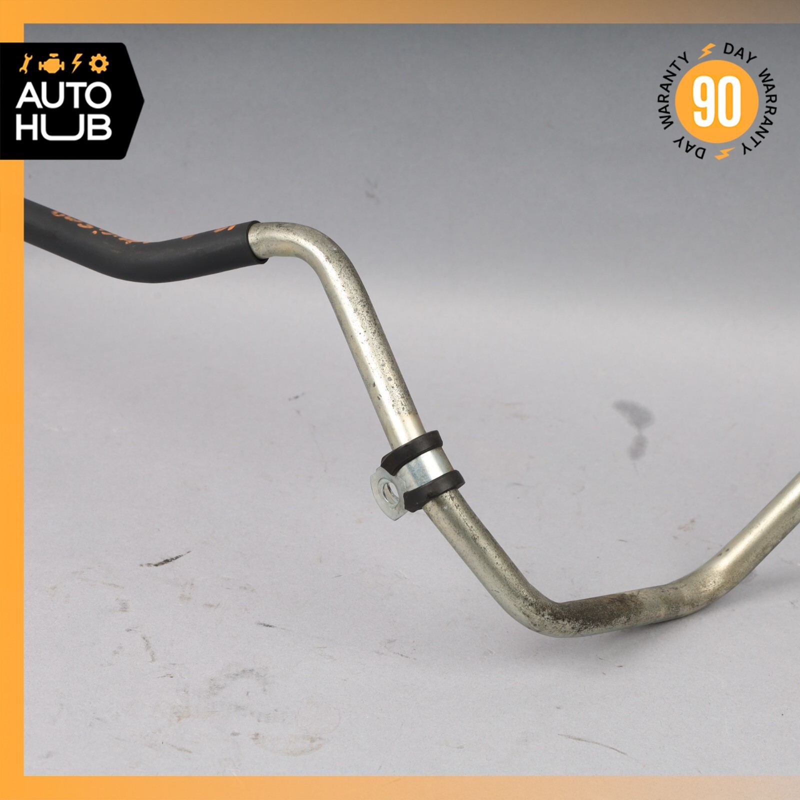 04-19 Maserati GranTurismo M145 Transmission Oil Cooler Line Hose Pipe OEM 25k