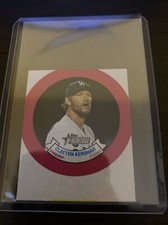 2022 Topps Heritage CLAYTON KERSHAW 1973 Topps Candy Lids Dodgers 🔵⚪️⚾️