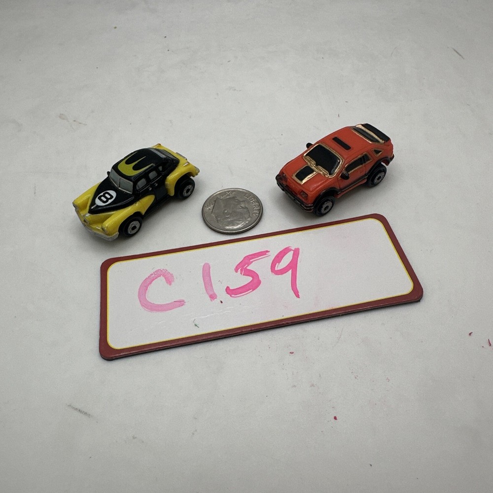 Vintage Micro Machines Micro Lights (Lot Of 2) Tucker Torpedo And Merkur XR4TI