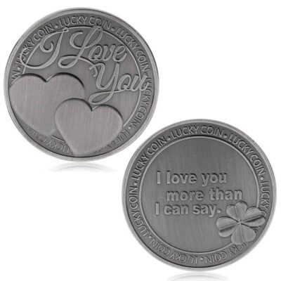 Commemorative Love Coins Love Words I Love You More Than I Can Say Rome...
