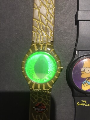 Vintage 90s Burger King Jurassic Park Lost World & Subway Bart