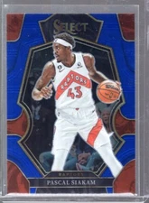 2022-23 Panini Select Premier Level Blue Pascal Siakam Toronto Raptors #148