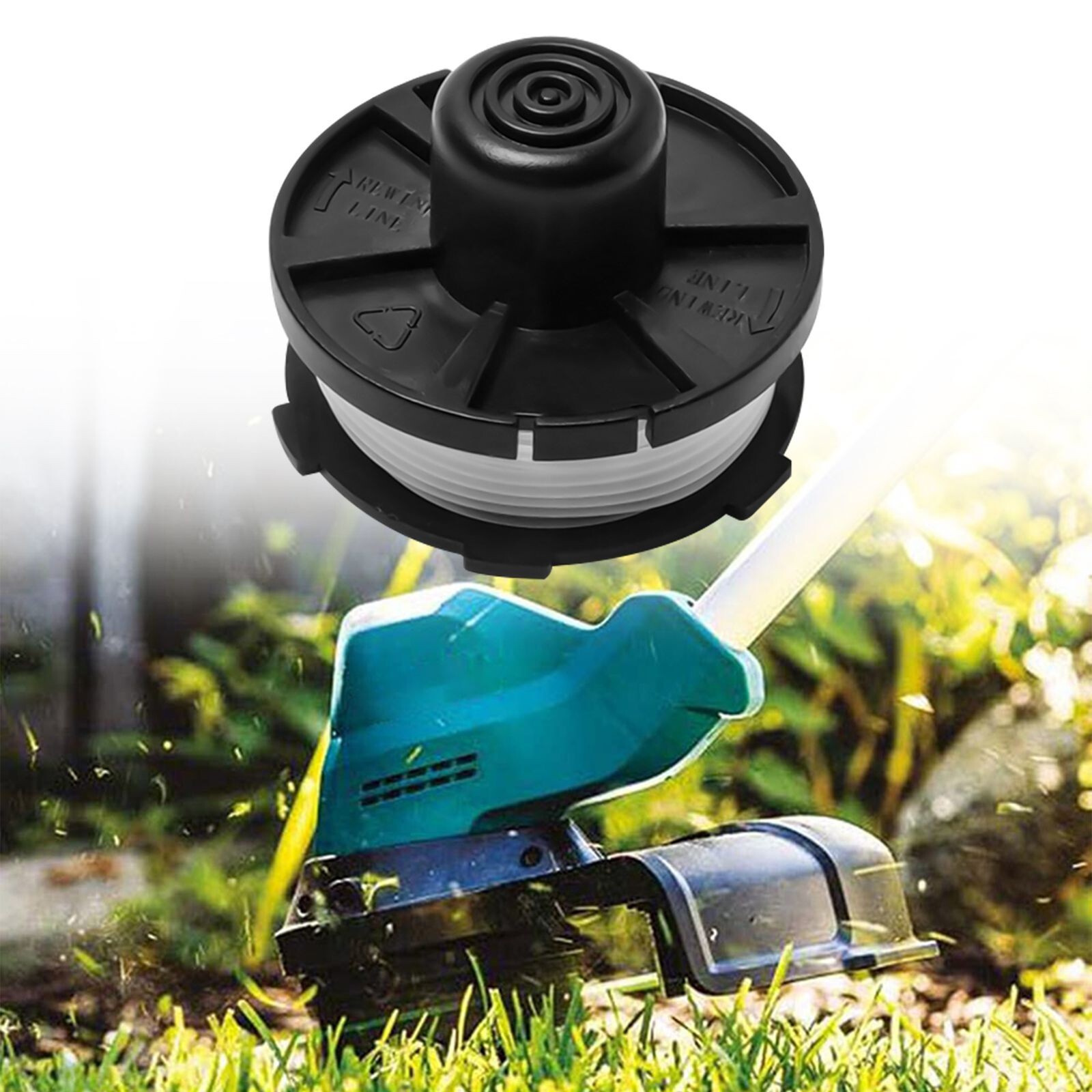 Adjustable Trimmer Head for Makita DUR181 DUR141 UR180D Hassle Free