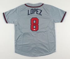 Javier Lopez Signed Atlanta Braves Jersey (JSA COA) 1995 World Series Champion 