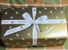 NIB Swarovski SCS 1997 Limited Ed. Crystal Blue Heart Rare Paperweight Figurine