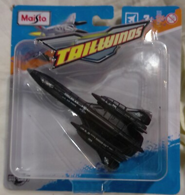 Lockheed SR-71 Blackbird Model from Tailwinds by Maisto