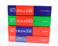 Lotto Garzanti Linguistica I GARZANTINI Dizionario ITALIANO FRANCESE INGLESE Com