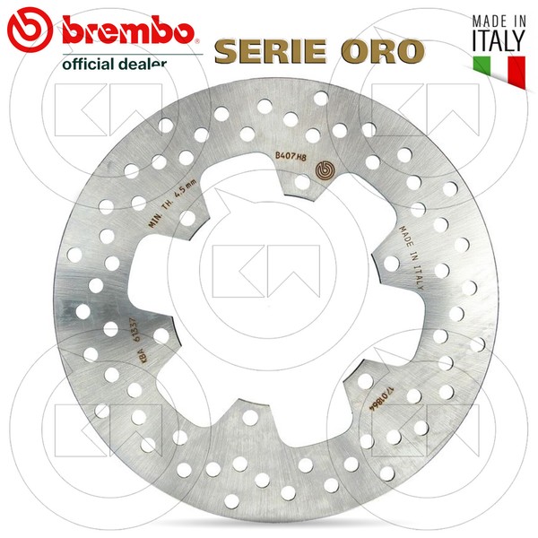 Brembo Serie Gold 68B407H8 Bremsscheibe Hinten Yamaha XJ Diversion 600 - 1993-image