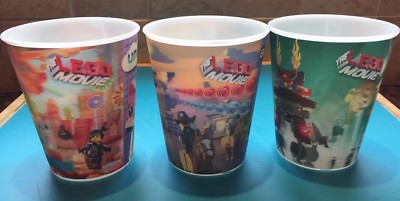 McDonald's 3D Lego Movie Cups Uni Kitty Bad Cop Lord Business | eBay