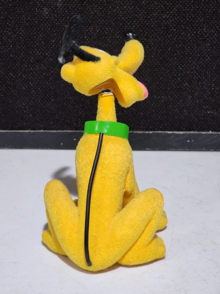 Bobblehead PLUTO Walt Disney resina flocada 7" - Imagem 4 de 4