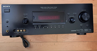 SONY STR-DG720 7.1 Ch Home Theater AV Receiver 7 X 105 watts with Remote bundle