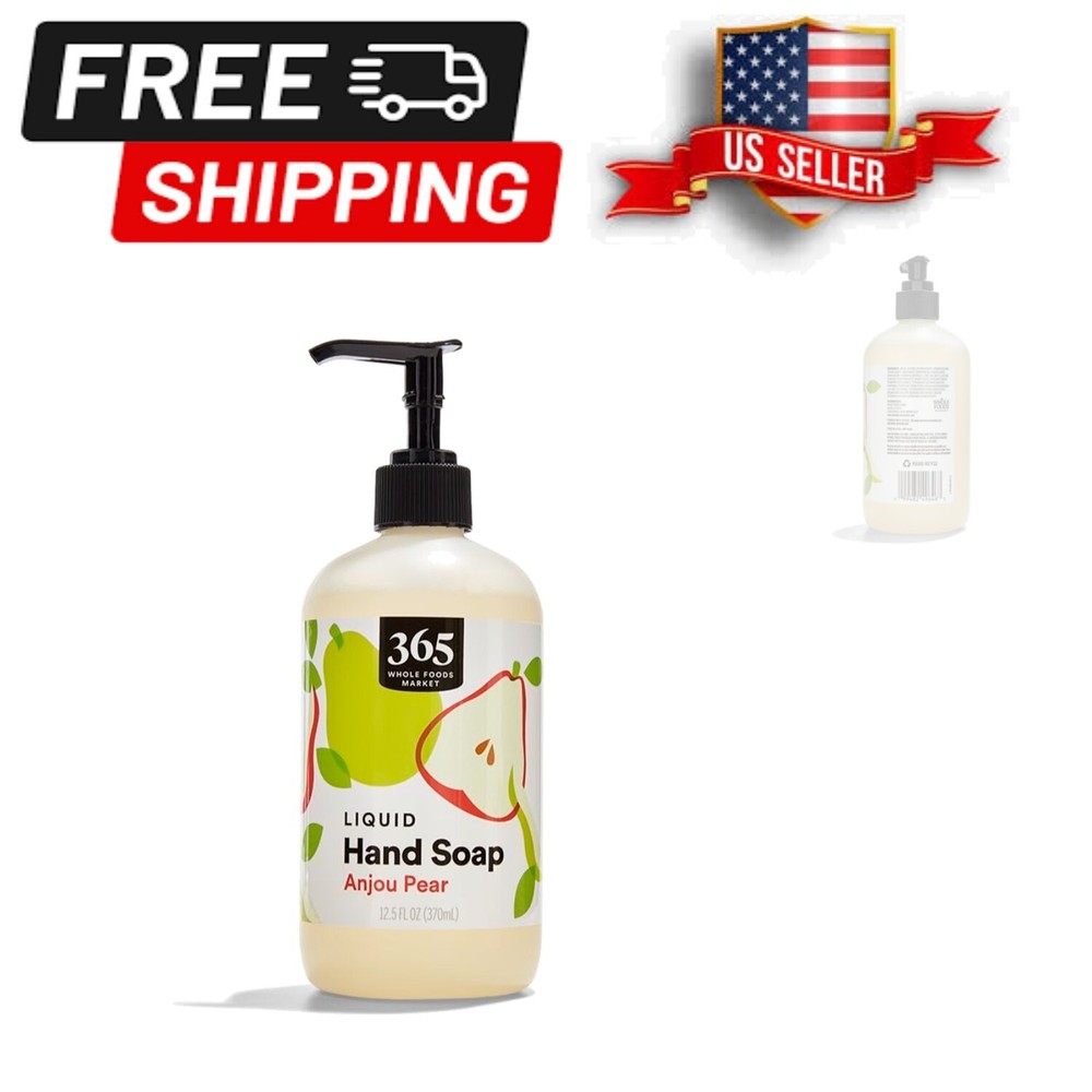 12.5 Fl Oz Anjou Pear Hand Soap - Hydrating Formula with Chamomile Extract