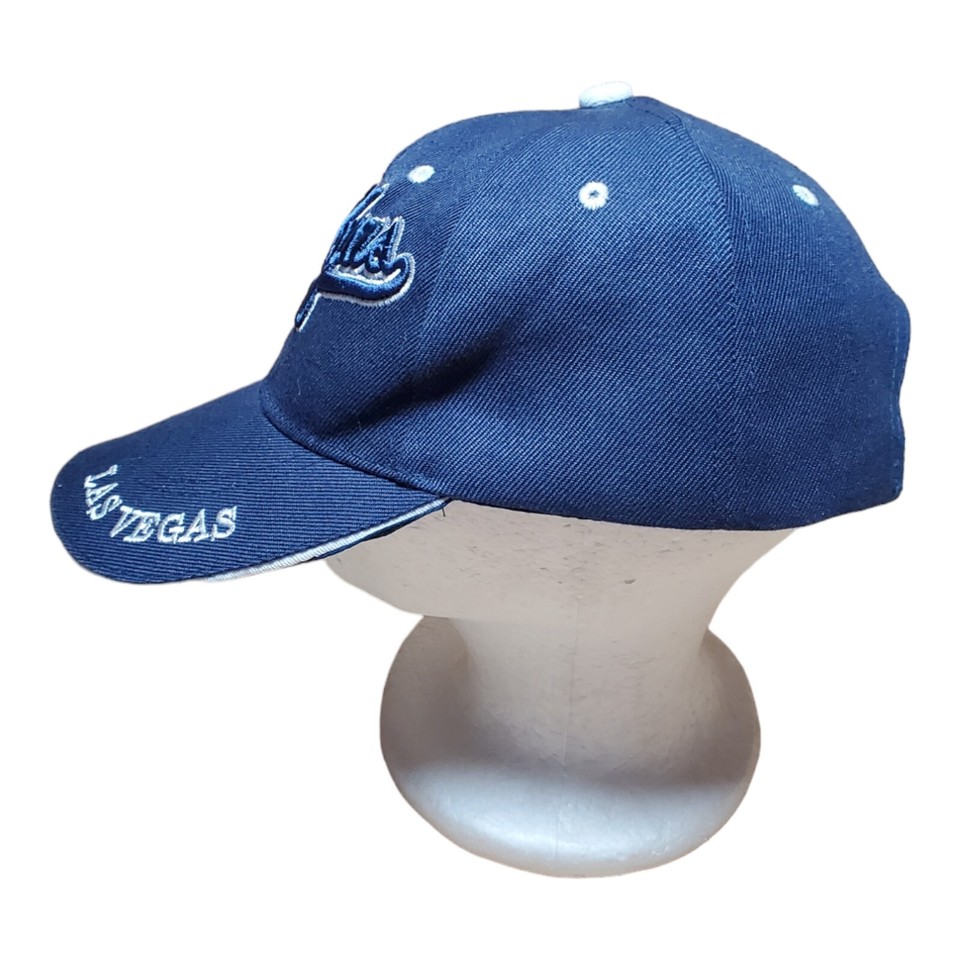 Las Vegas Baseball Cap Hat Mens Blue Strapback eBay