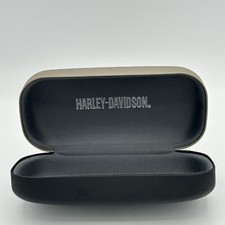 Harley Davidson Motorcycles Hard Shell Sun Glasses Case Black And Brown