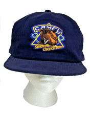 Joe Camel Smooth Character Blue Corduroy Hat
