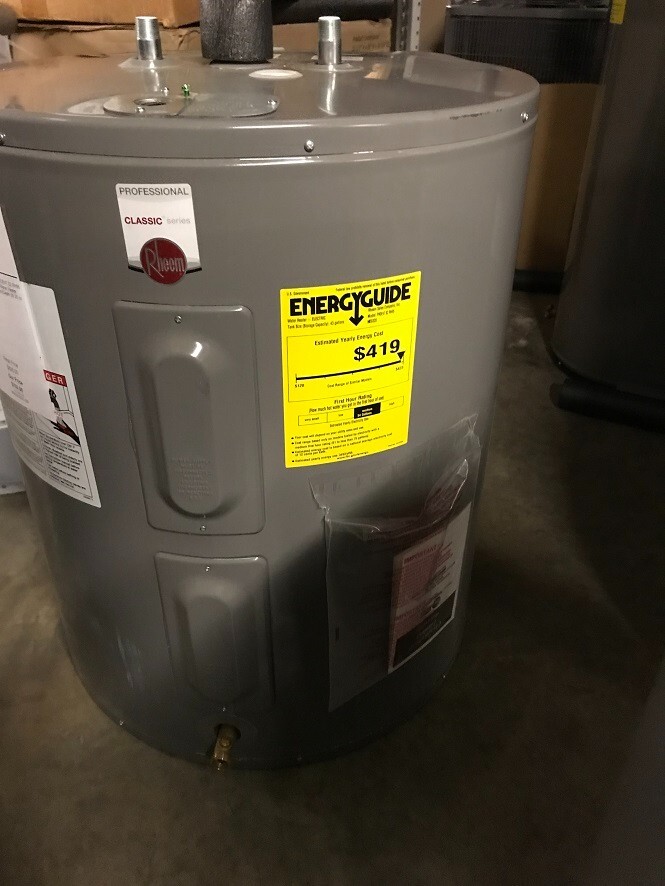 Rheem Classic 47 gal. Short Residential Electric Water Heater PROE47S2RH95  | eBay