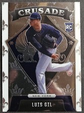 2022 Panini Chronicles Crusade #7 Luis Gil Rookie RC New York Yankees