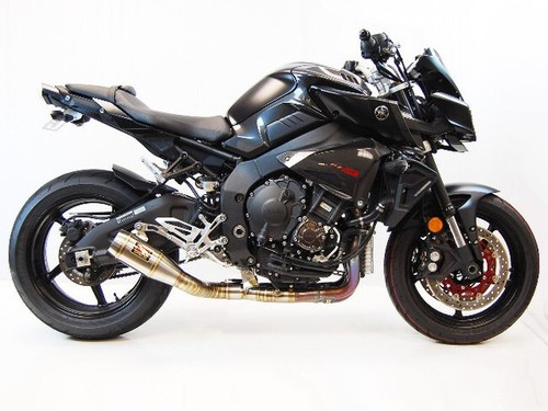 GP Slip On Exhaust Competition Werkes WY1011-S For 17-23 Yamaha FZ-10 & MT-10 - Picture 3 of 3