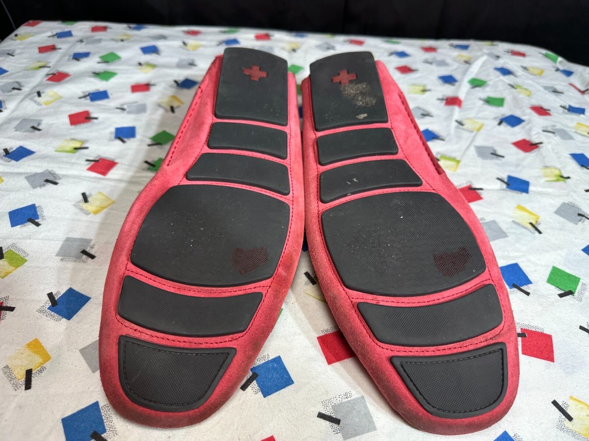 Bally Men’s Red Suede Driving Loafers Size 9 D Wabler 22B Made in Switzerland Bally WABLER Red Suede Mens Driver Shoes - Sz. 13 D | eBay main image 3