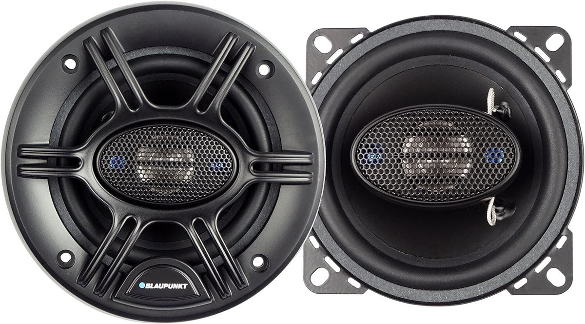 Blaupunkt GTX 401 4-Inch 240W 4-Way Coaxial Car Audio Speaker | eBay