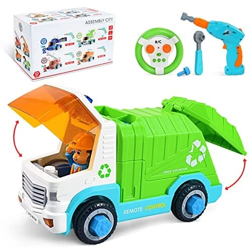Remote Control Garbage Truck Toys