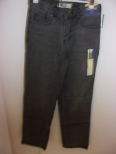 CHEROKEE -SIZE 14 STRAIGHT ADJUSTABLE WAIST GRAY BLUEJEANS FOR BOYS