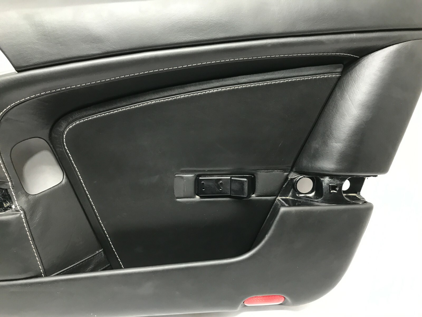 07-16 ASTON MARTIN V8 VANTAGE DOOR PANEL RIGHT RH PASSENGER OEM BLACK LEATHER 