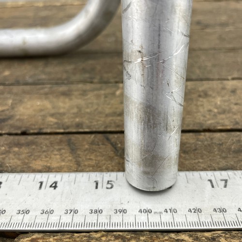 Vintage Nitto Mod 115 Olympiade HandleBar 390 mm Drop Race Bar Crest 39 25.4 A3 - Picture 11 of 16