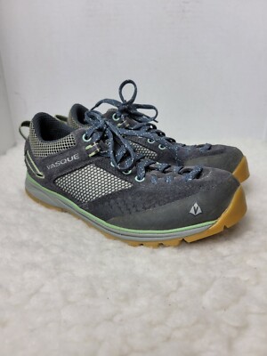 Vasque Grand Traverse Womens Shoes Size 7.5 Hiking Gray Green Sneaker