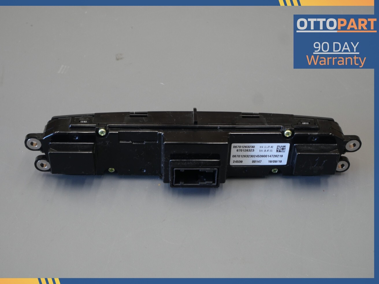 2014-2023 MASERATI GHIBLI Dashboard Heat AC Climate Control Panel OEM 670126323