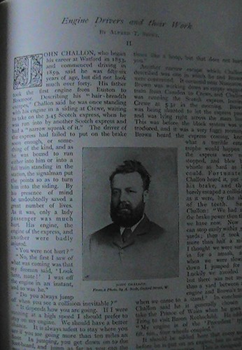 Railway Engine Drivers Sir Donald Currie Tantallon Castle Rare Old Articles 1893 - Bild 4 von 12