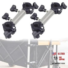 Carrello da Campeggio Portaombrelli - Carrello a Spinta da Giardino Supporto per Ombrelli, 