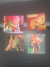 Batman DC Comics Poison Ivy and Harley Quinn Stickers